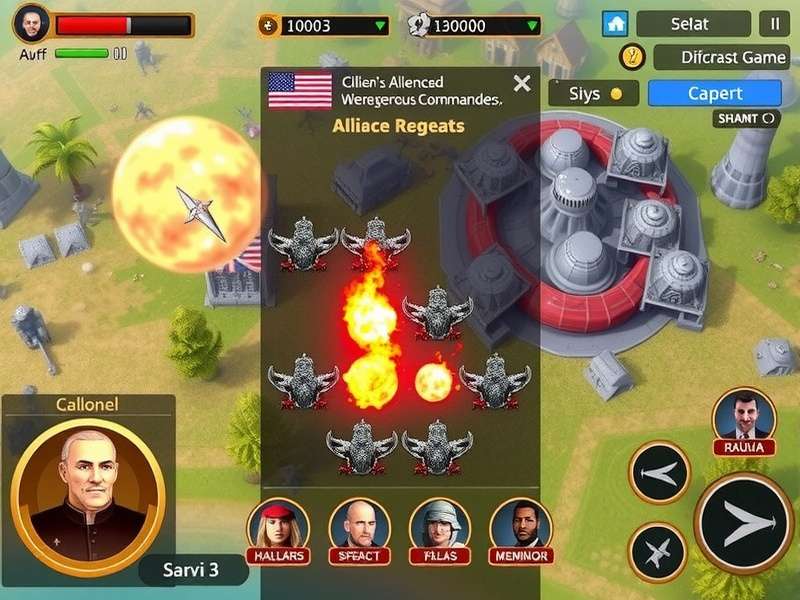 Courageous Commanders Alliance Battle